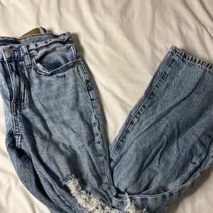 Aeropostale women’s boyfriend flare jean